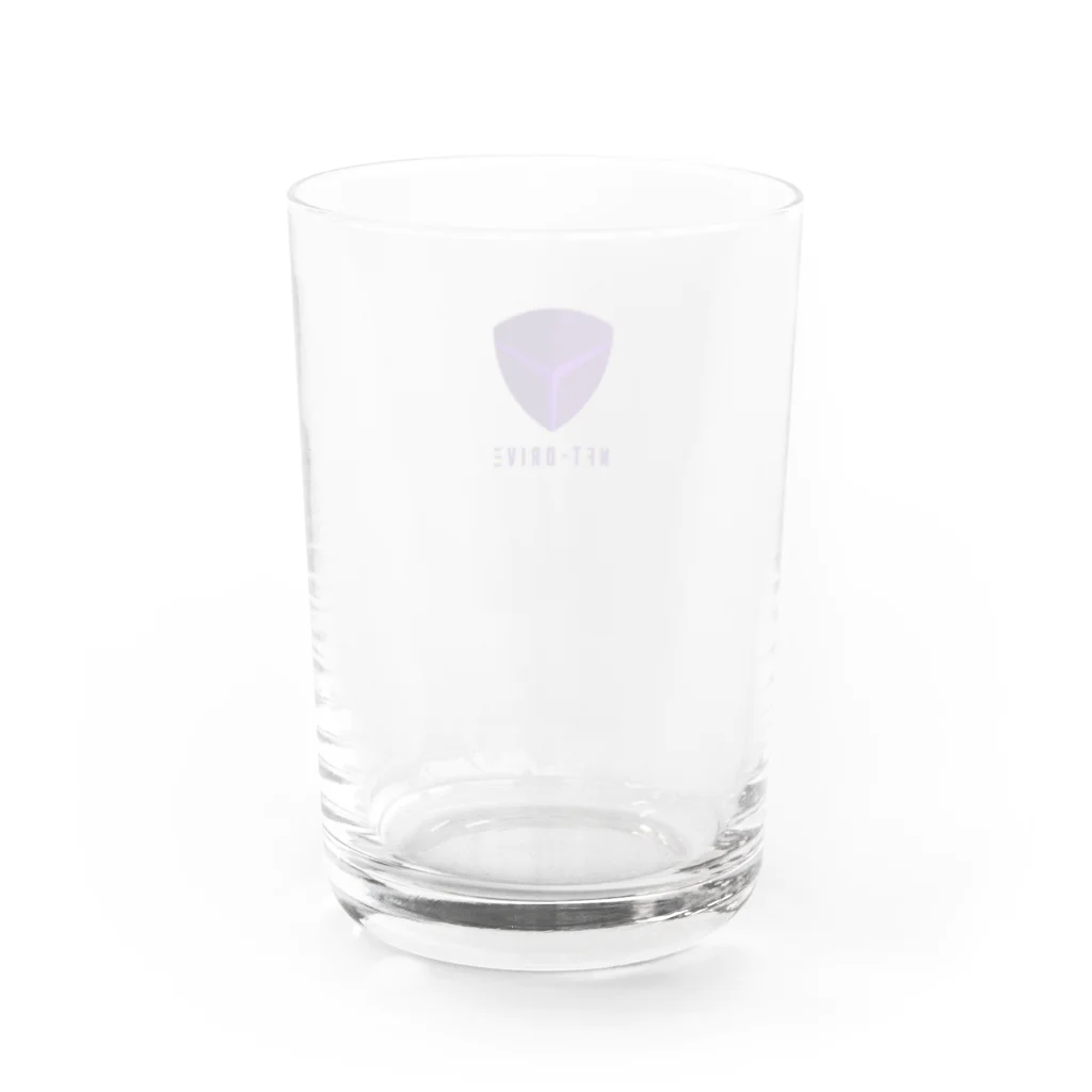 NFT-Drive公式のNFT-Driveの公式グッズ Water Glass :back