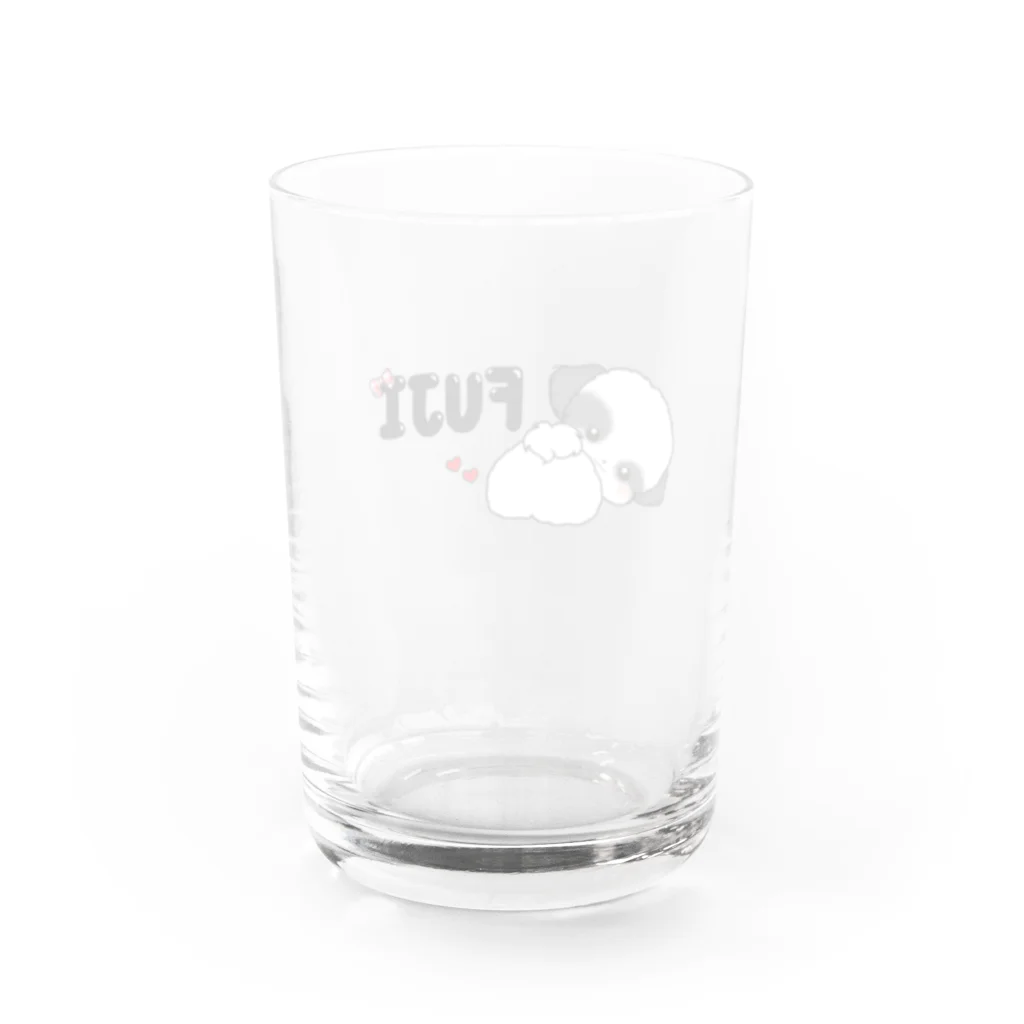 pote©o*  ハンドメイドドッグウェアのフジちゃん Water Glass :back