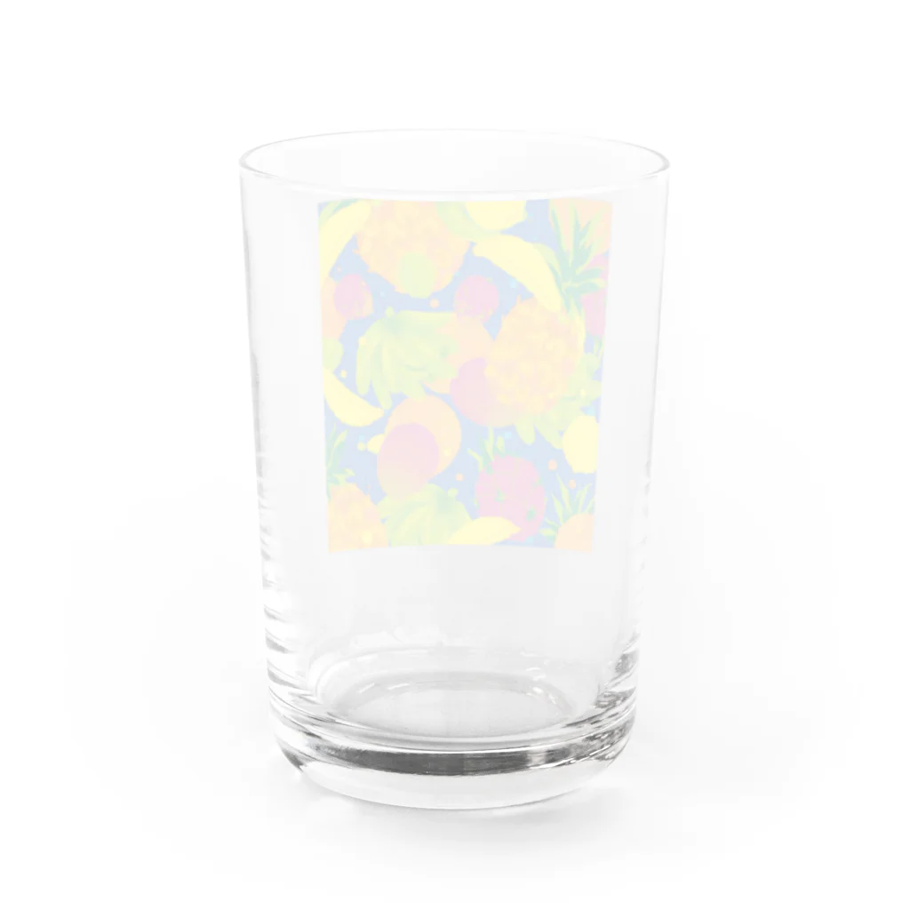 なみそんのトロピカル Water Glass :back