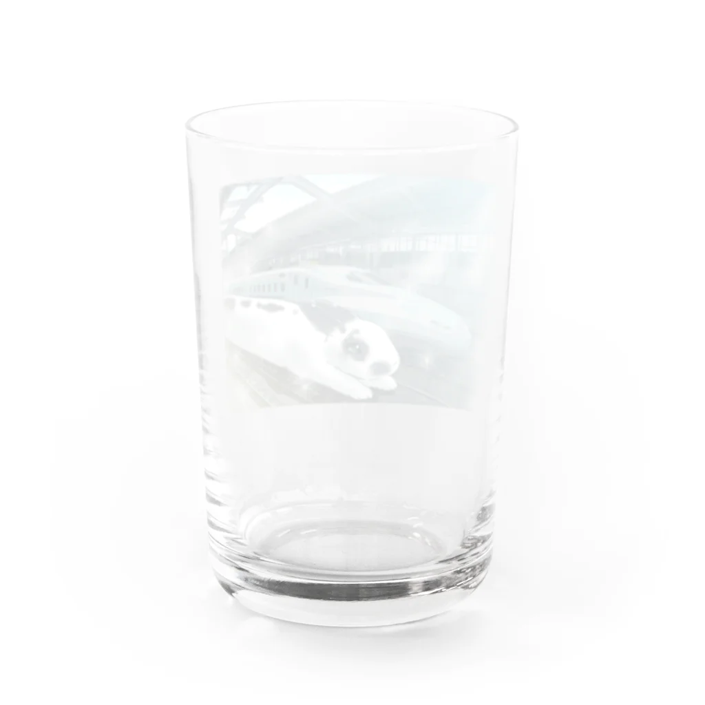 うさぎ王子のしもべのR700系ラビット号 Water Glass :back