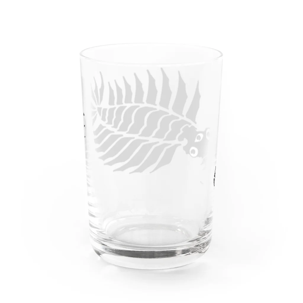 Alba spinaのアノマロカリス Water Glass :back