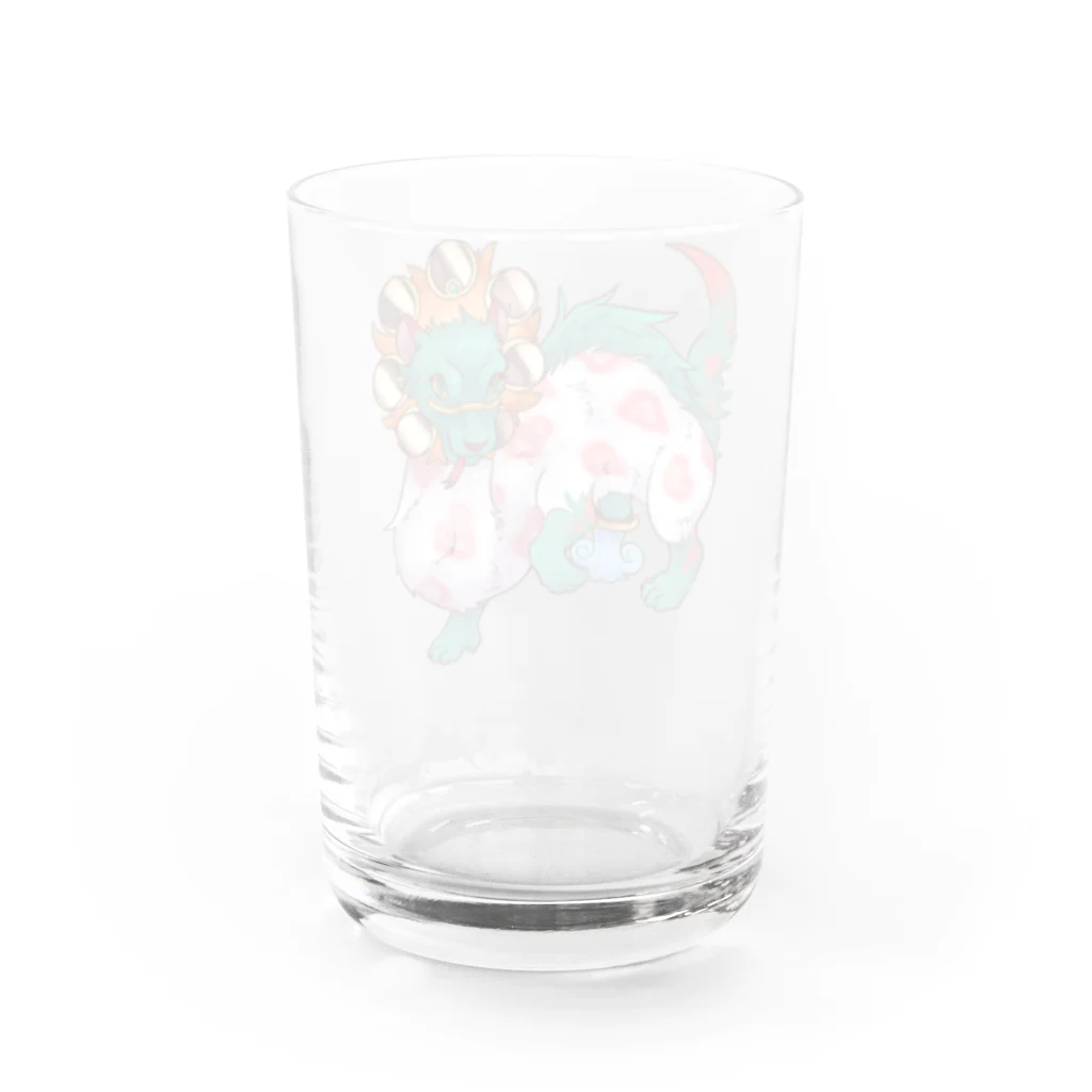 国内産黒米のケツァルコアトル＋テスカトリポカ Water Glass :back