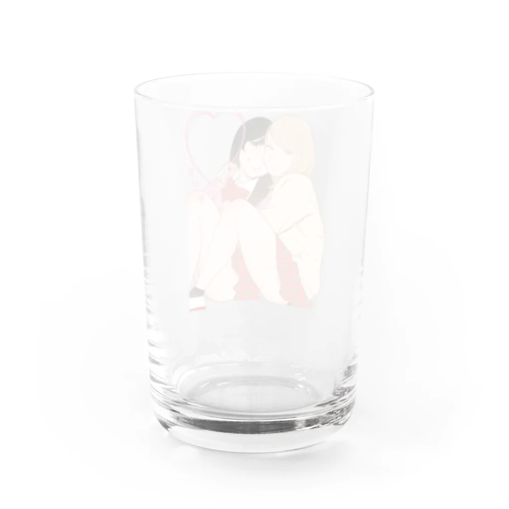 岸虎次郎　オトメの帝国18巻発売中のみよあやSP Water Glass :back