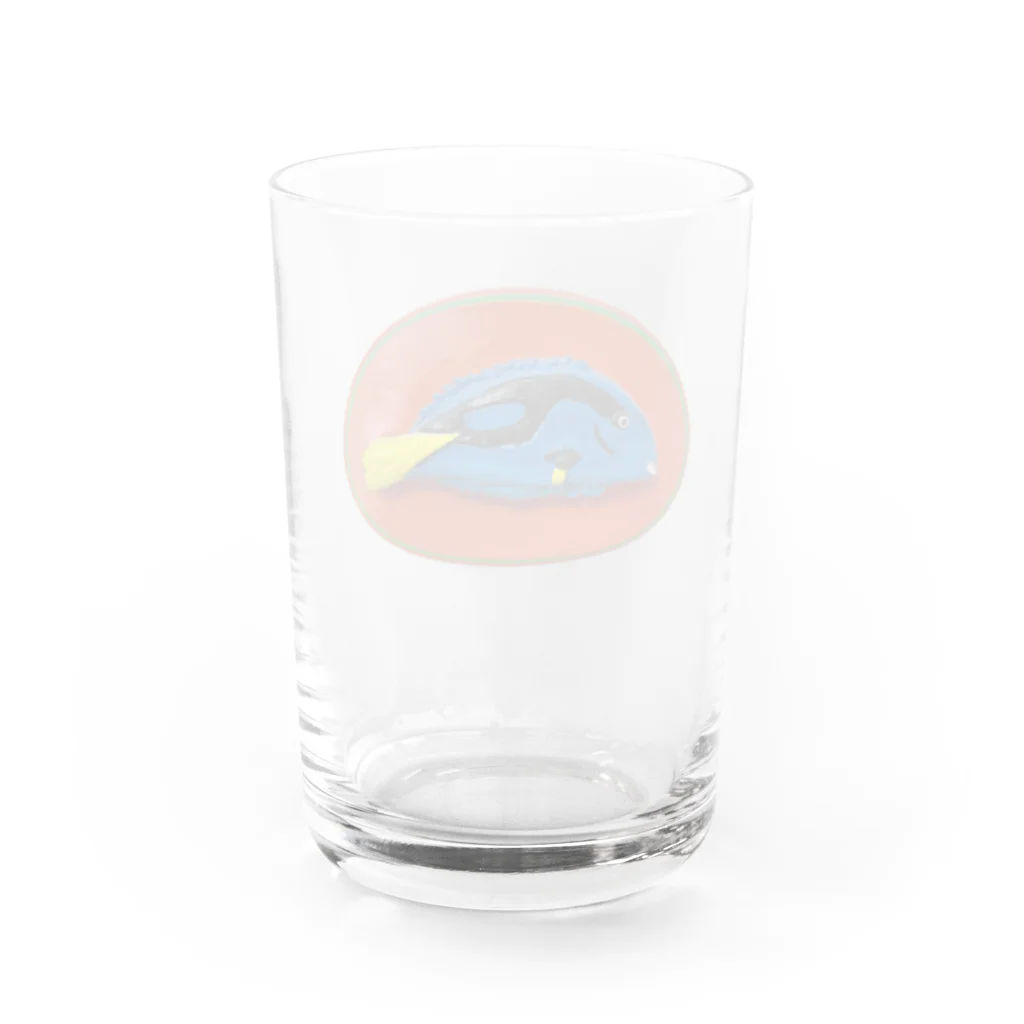 ターダイSHOPの〜ナンヨウハギを添えて〜 Water Glass :back