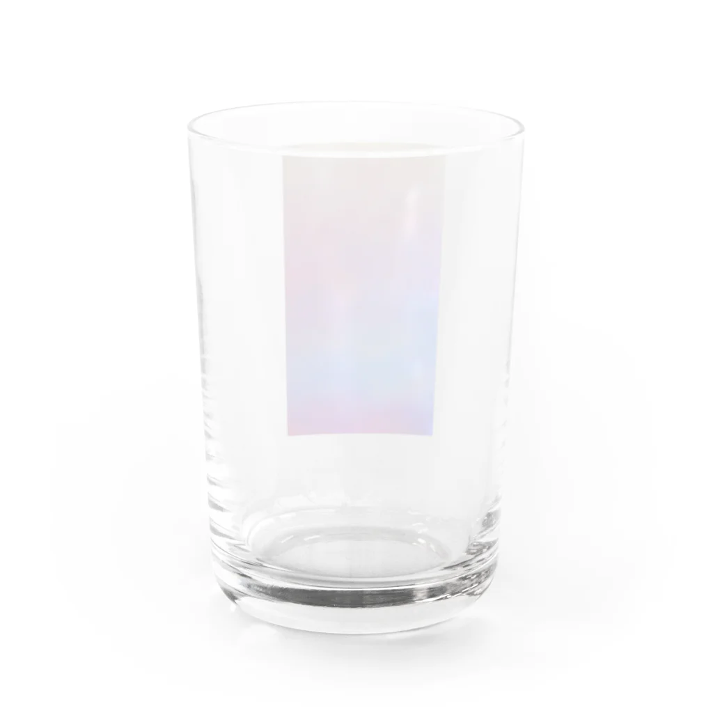 そらもようの偶然の産物 Water Glass :back