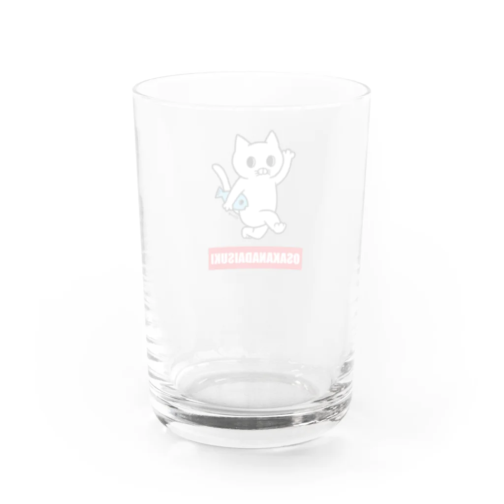 🌈にゃむにゃむず🌈byスーパーYAKKO先生のOSAKANADAISUKI✨ Water Glass :back