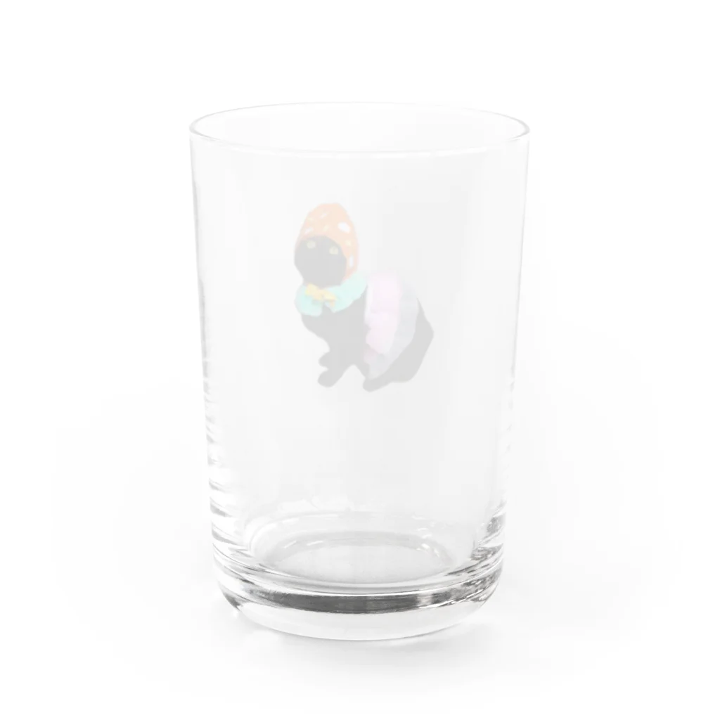 ちびちゃん屋さんの春のちびちゃん Water Glass :back