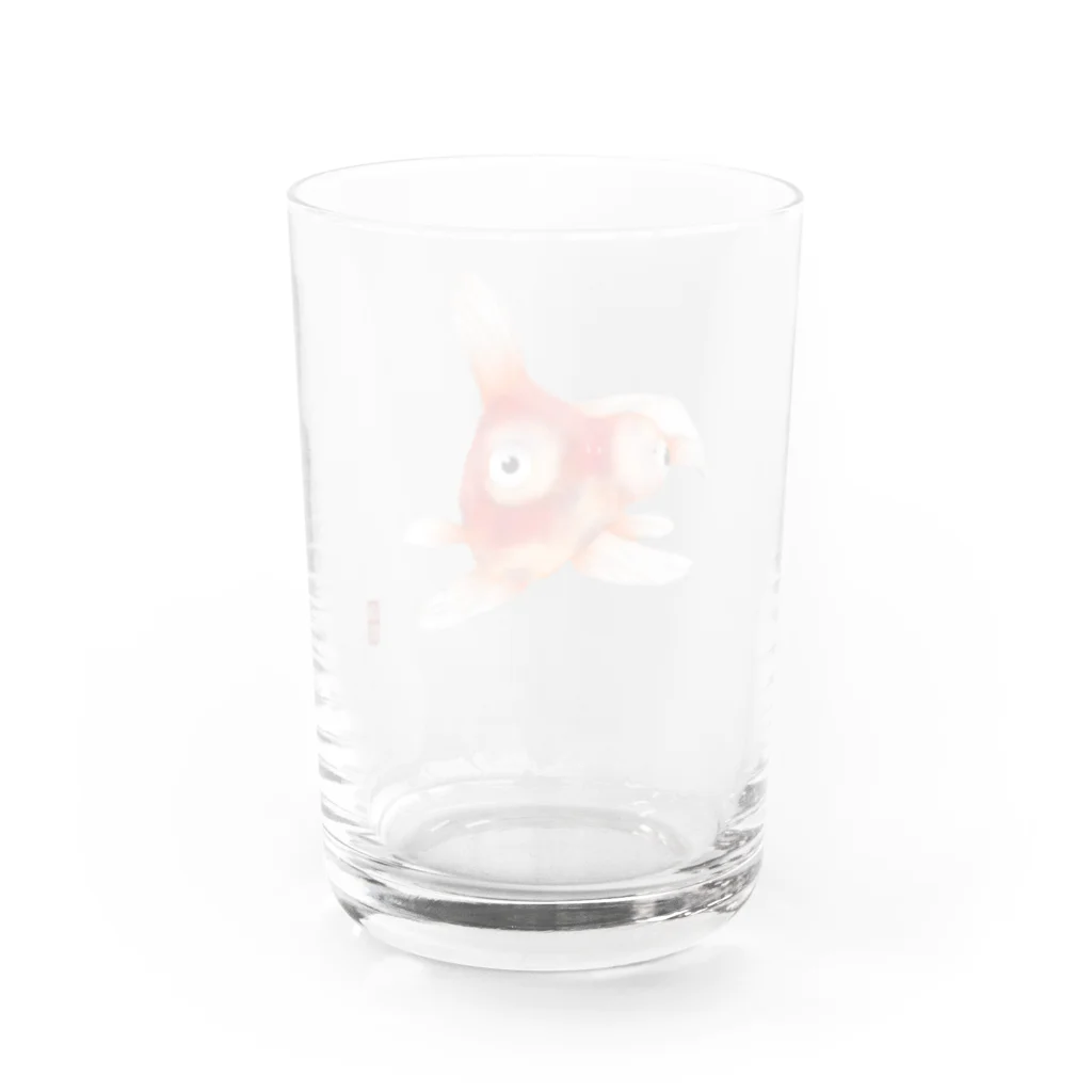 JapaneseArt Yui Shopのデメキン Water Glass :back