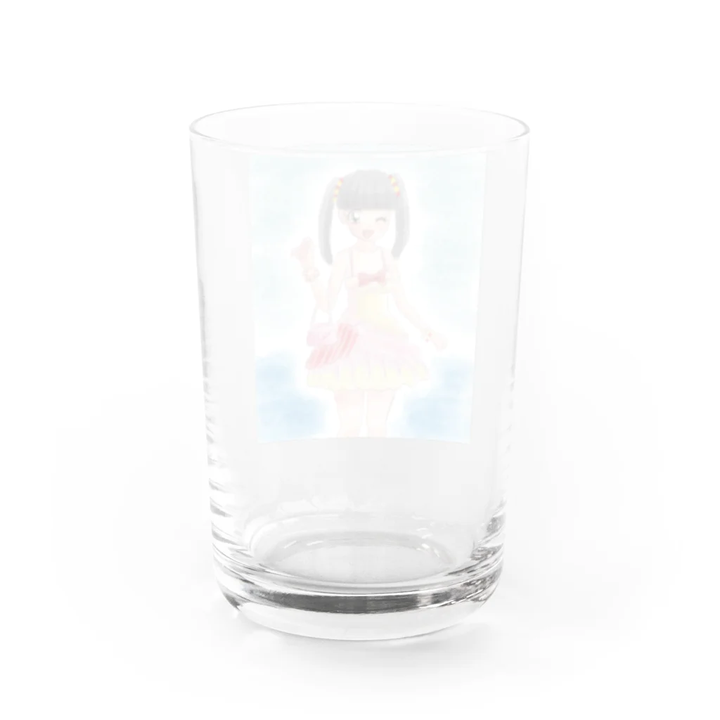 EDGEのスズリのおしゃれ　お出かけ　女の子 Water Glass :back