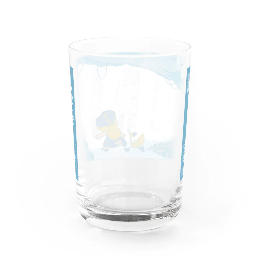 TOAのビールのグッズの【セゾン】ビールラベル風グラス Water Glass :back