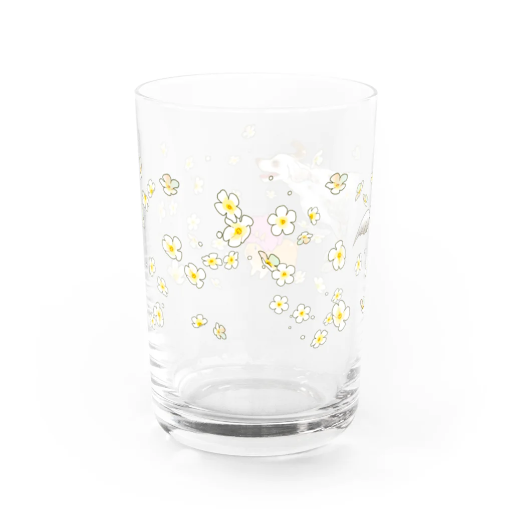 うさぎ王子のしもべのハピハピラッキー♪ Water Glass :back