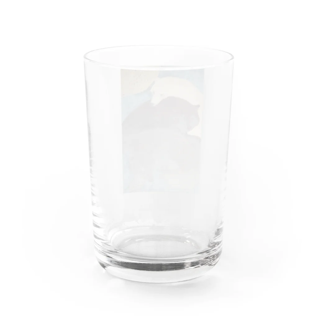 ＊Seiko＊のオオカミ三兄弟 Water Glass :back