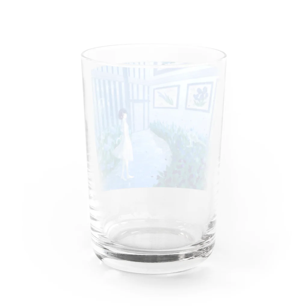 YANAGIMAの水中花壇 Water Glass :back