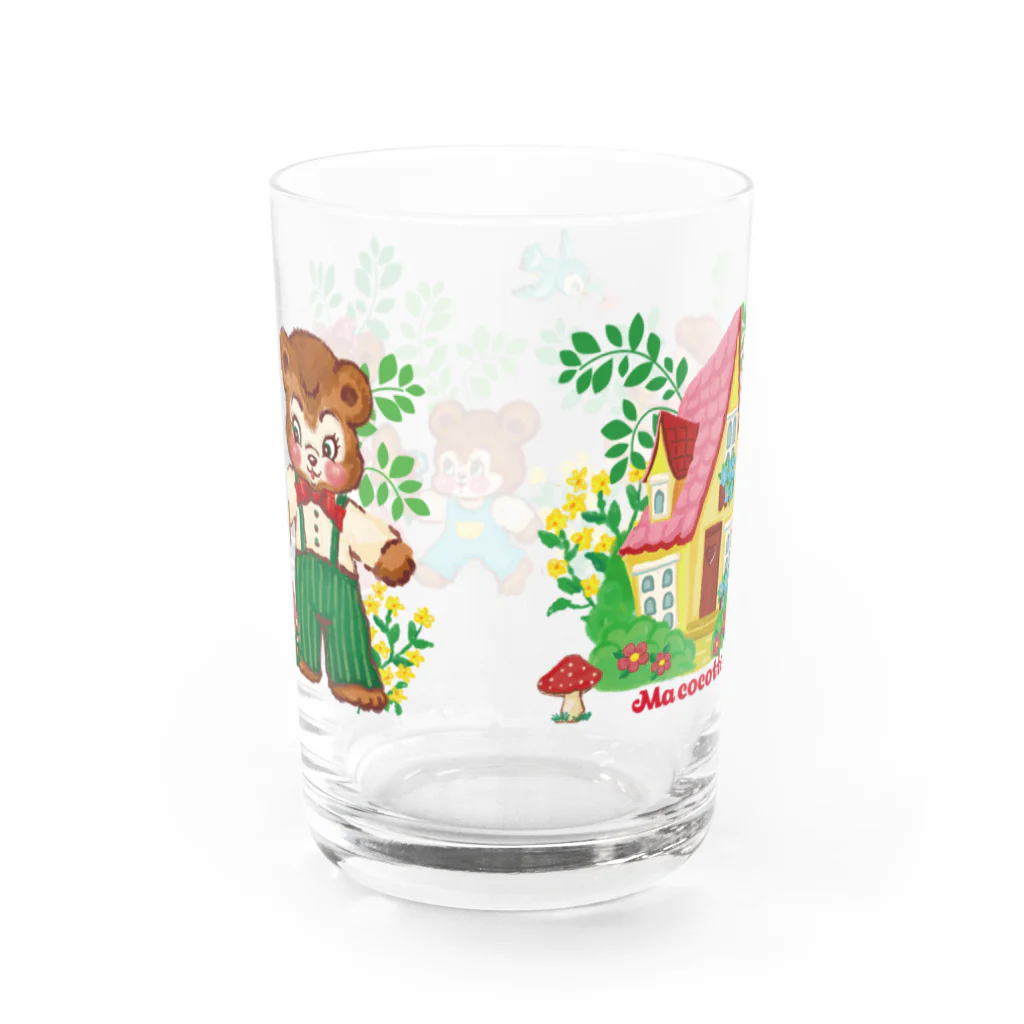 　Ma cocotte （まここっと）のベアファミリー Water Glass :back