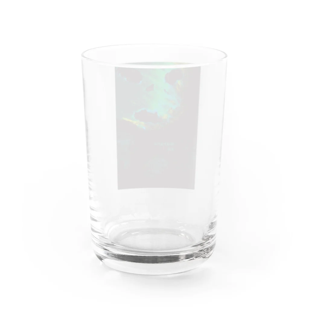 春先の源氏物語　34帖「若菜」 Water Glass :back