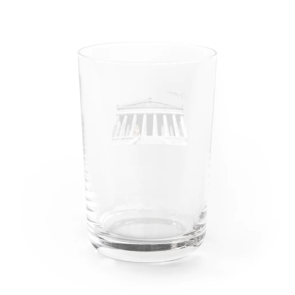 イノカ・ワイガワの1.神殿でひと休み　モモの気ままな世界旅 Water Glass :back