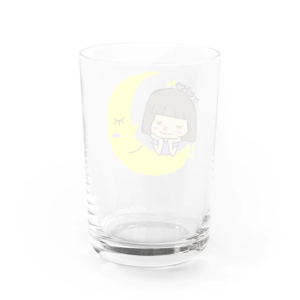 ケ・セラ・セラのはるちゃん Water Glass :back