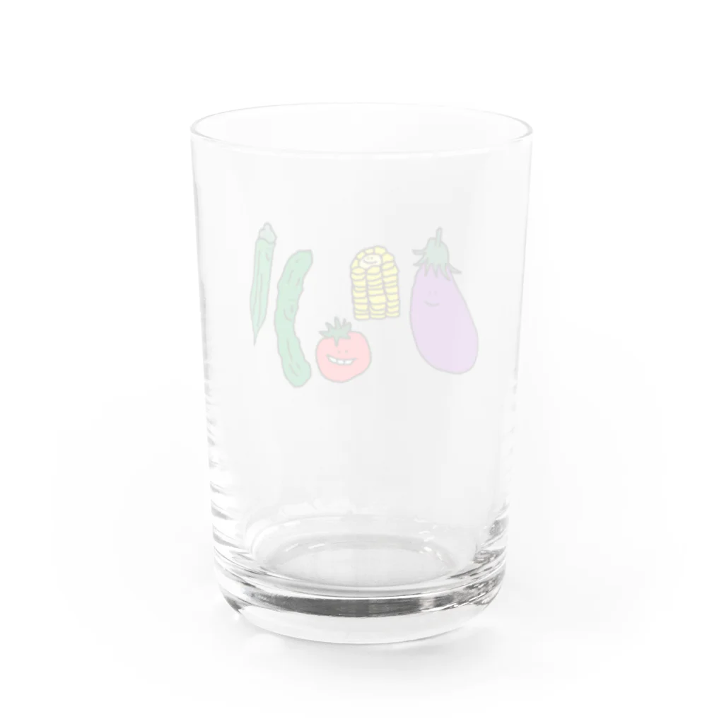 yuasakiのなつやさい Water Glass :back