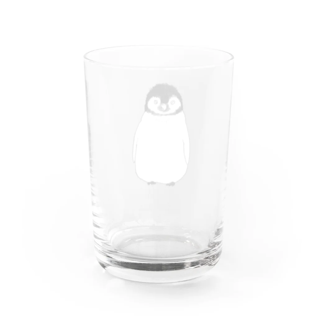 ふじの さきの子ペンペン Water Glass :back