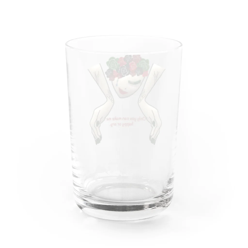 NAMARUの愛 Water Glass :back