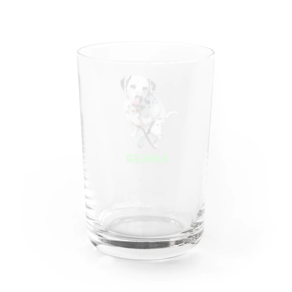 rangerのレンジャー Water Glass :back