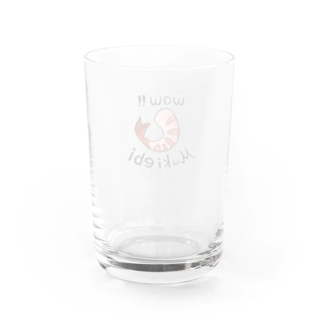 そらごと。のMukiebi Water Glass :back