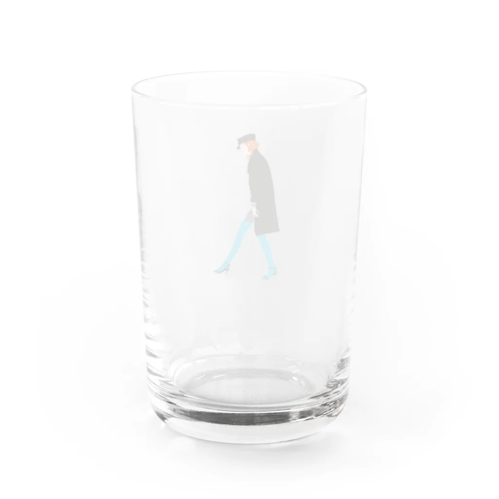 Saya Satoのロシアの女の子 Water Glass :back