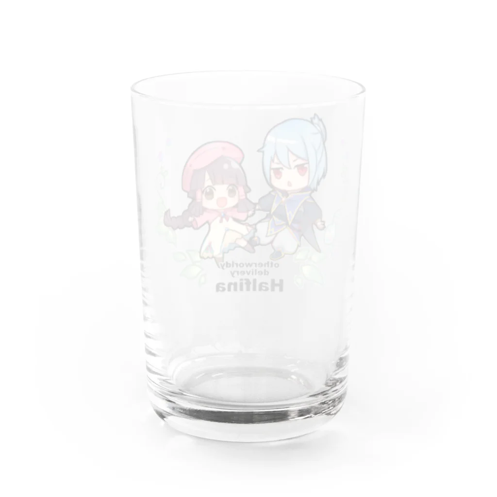 エルム凪の異世界配達屋ハルフィーナ【グラス】 Water Glass :back