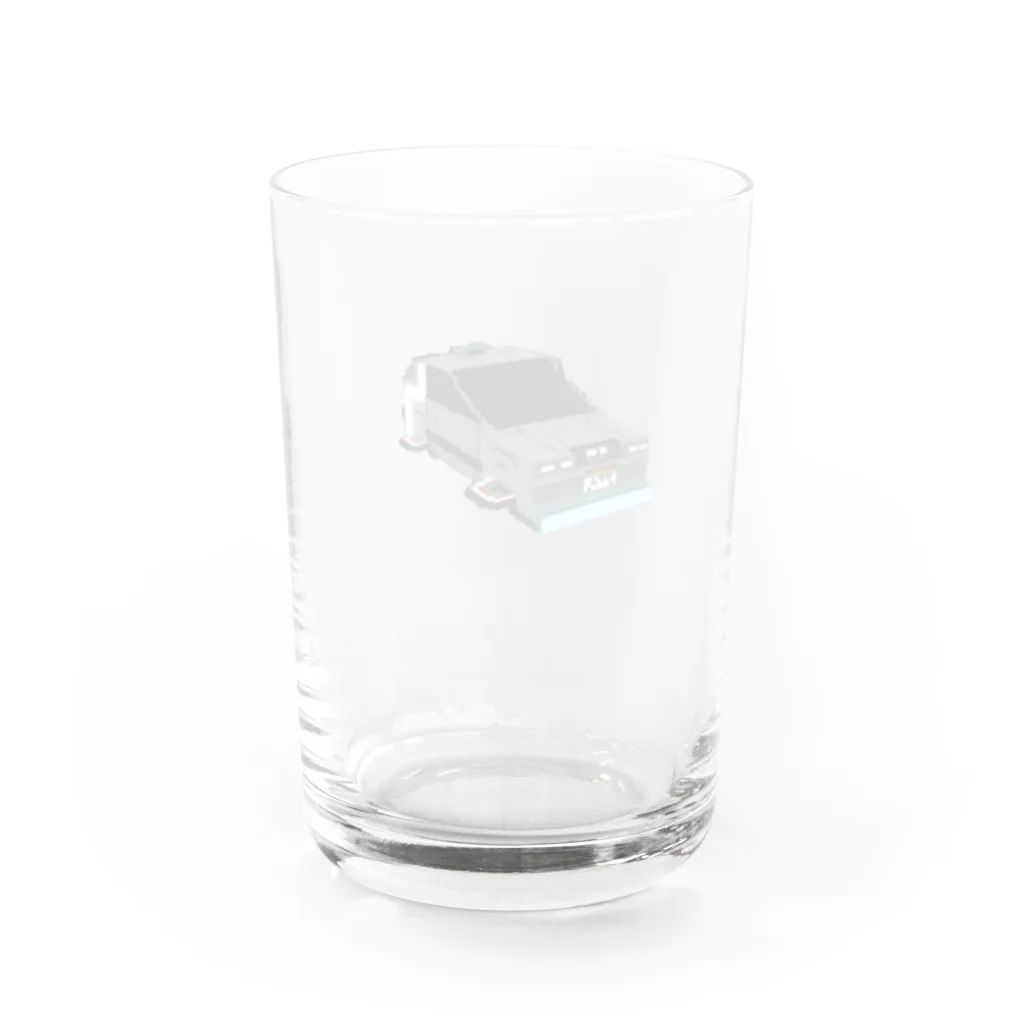 ドリフトくんのドリフトくん Water Glass :back