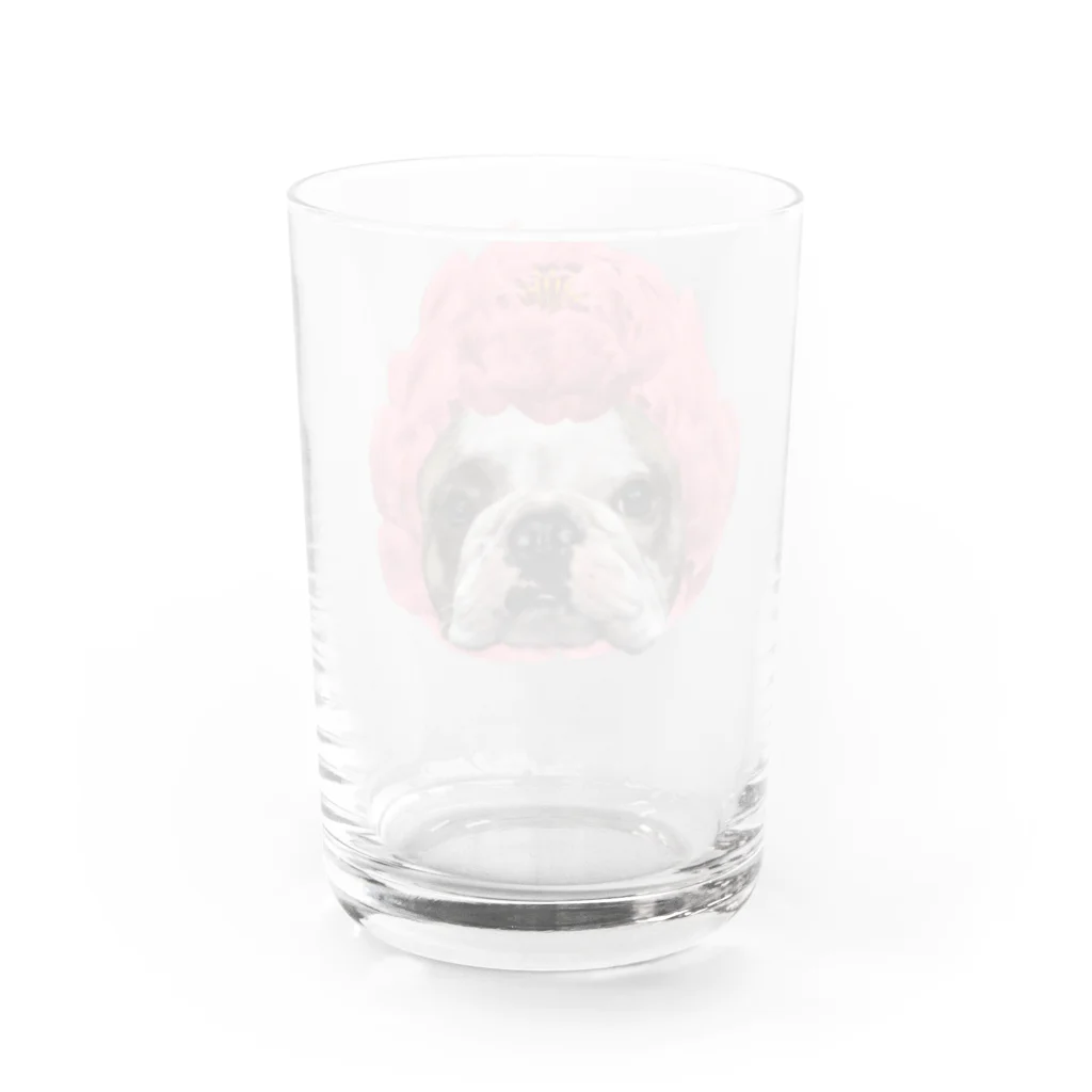 cosajisalut100ponの７８．シャクヤクの妖精 Water Glass :back