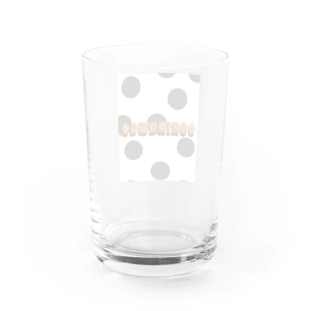 yanbarulove子のokinawa dot Water Glass :back