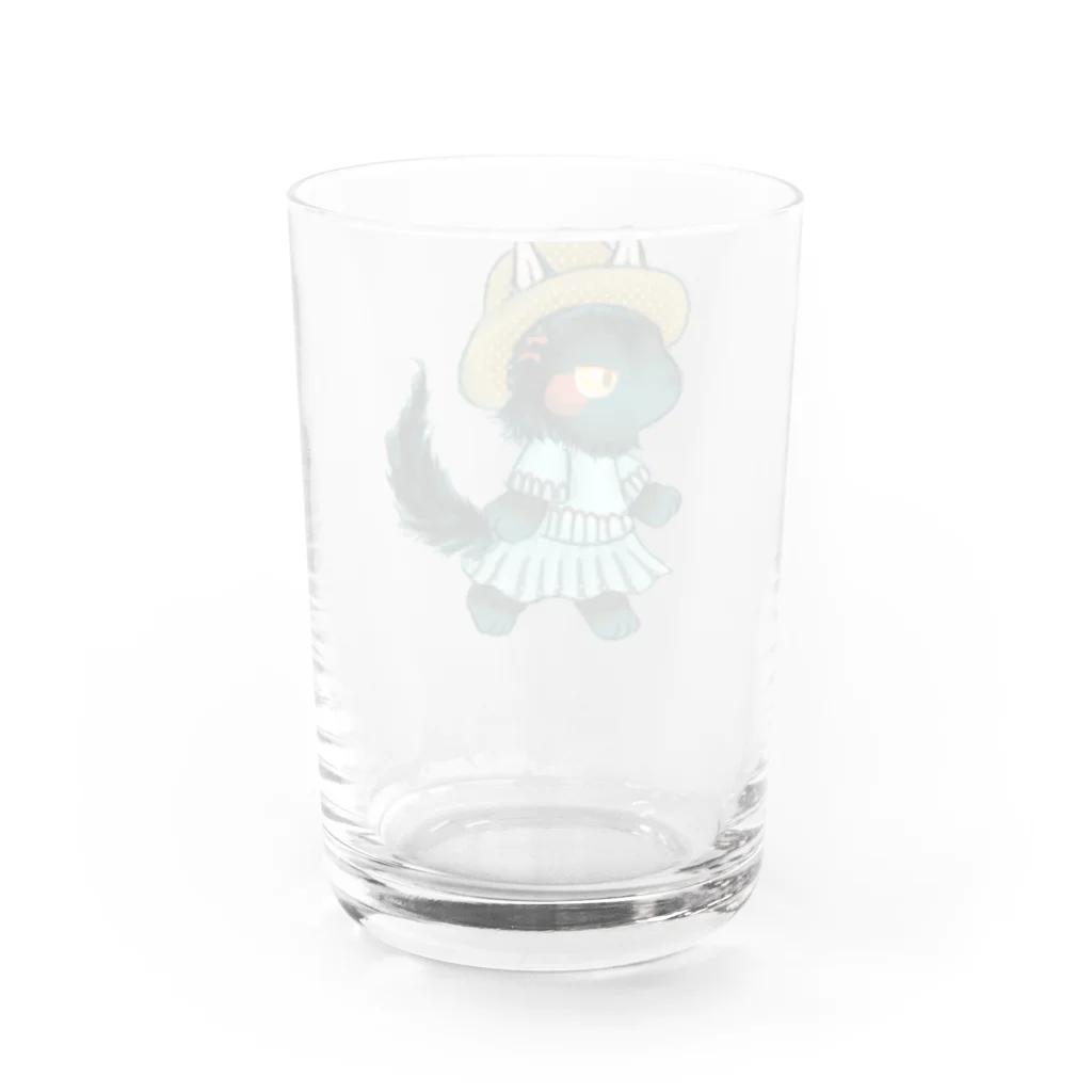 ノアオオカミのオオカミのウルフル Water Glass :back