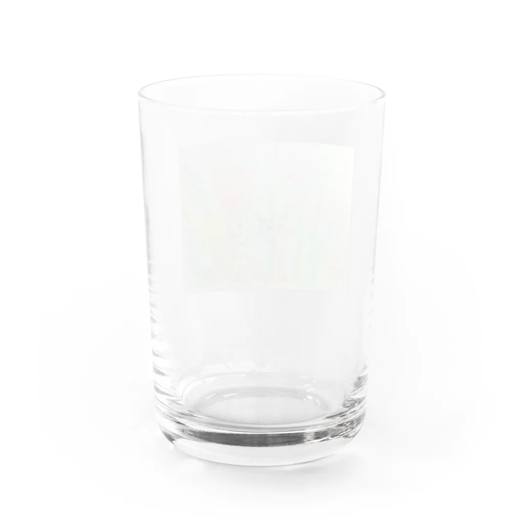 しまりす工房の曖昧と明瞭の間に「ミーコの世界探索」 Water Glass :back