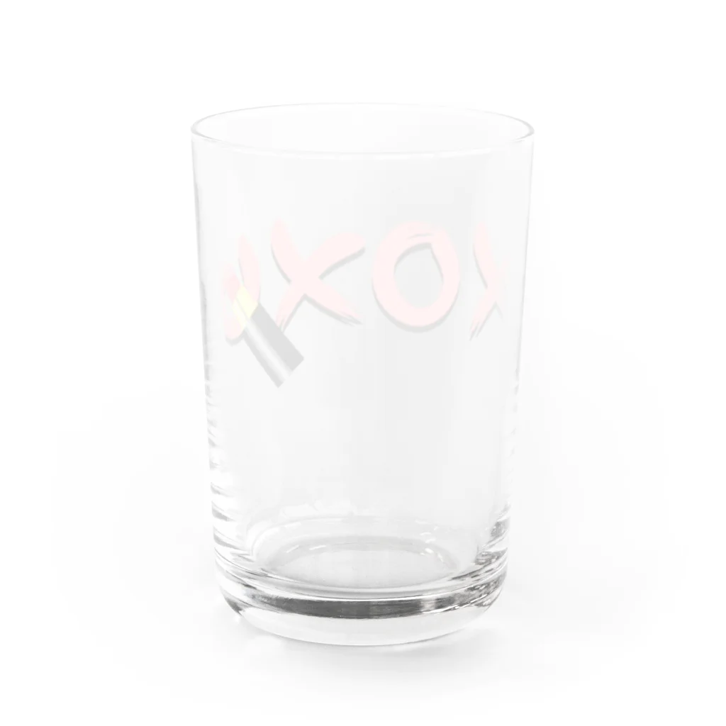 A33のxoxo Water Glass :back