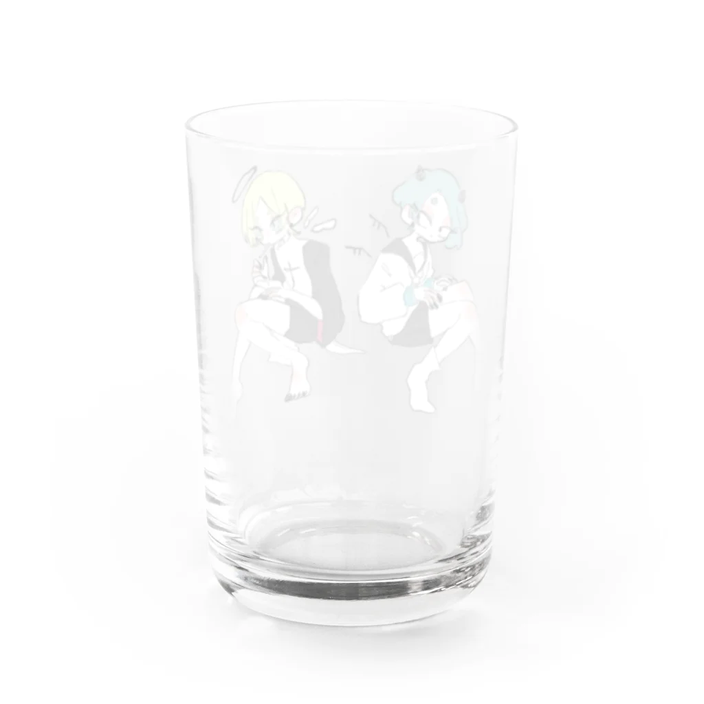 たつヲみ🚬の背中合わせ Water Glass :back