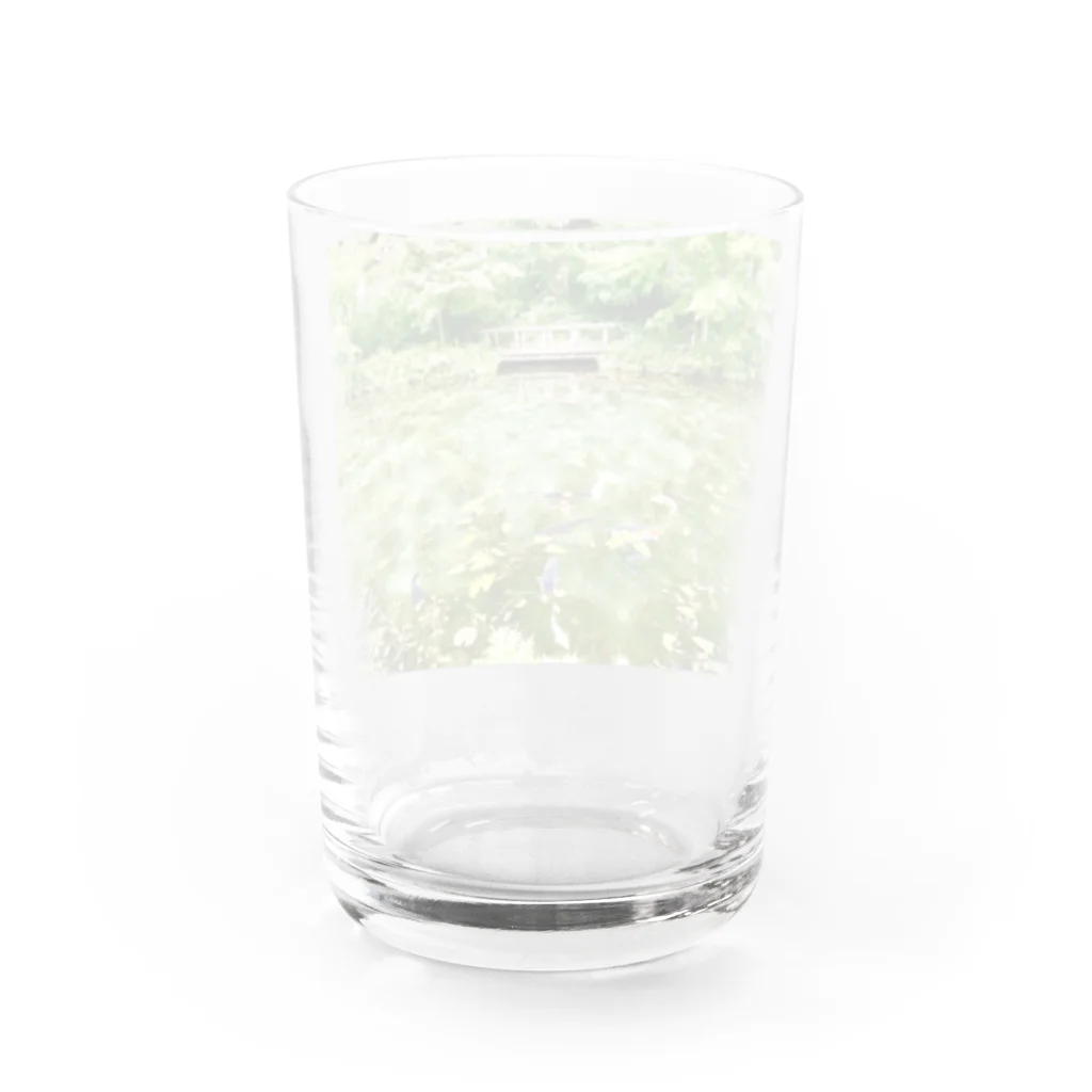 Shin Beethovenのモネの池 Water Glass :back