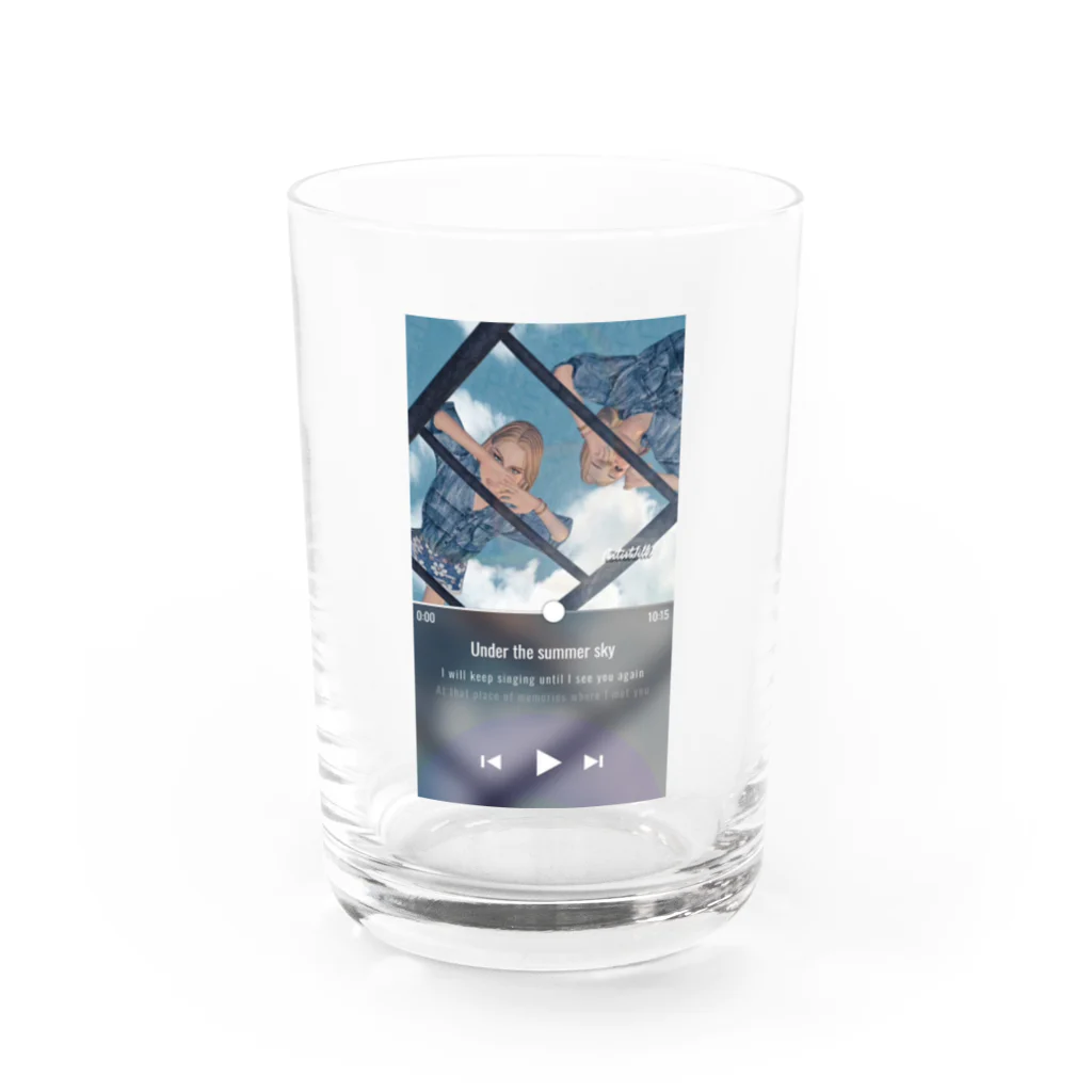 【ホラー専門店】ジルショップの夏空の下で＊音楽＊music Water Glass :front