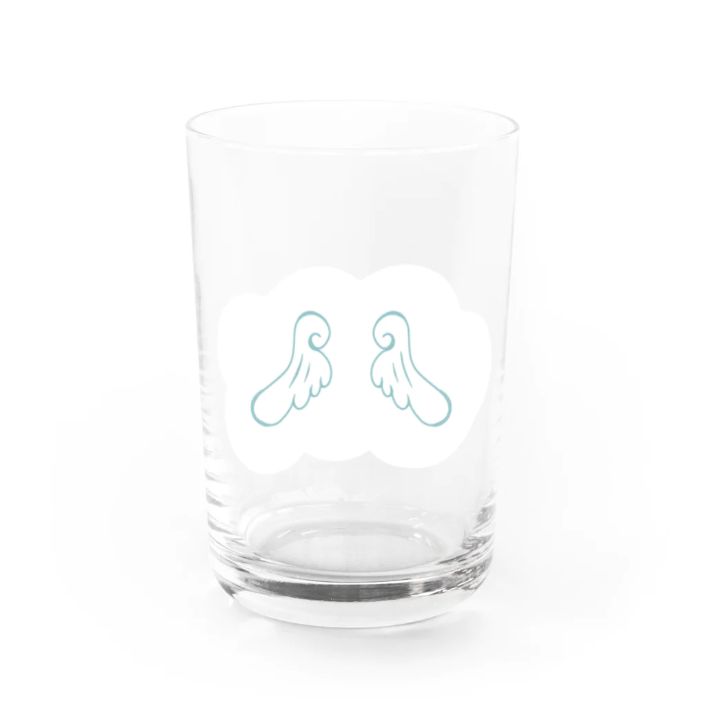 xx Baby xxの飛びたい。。グラス Water Glass :front