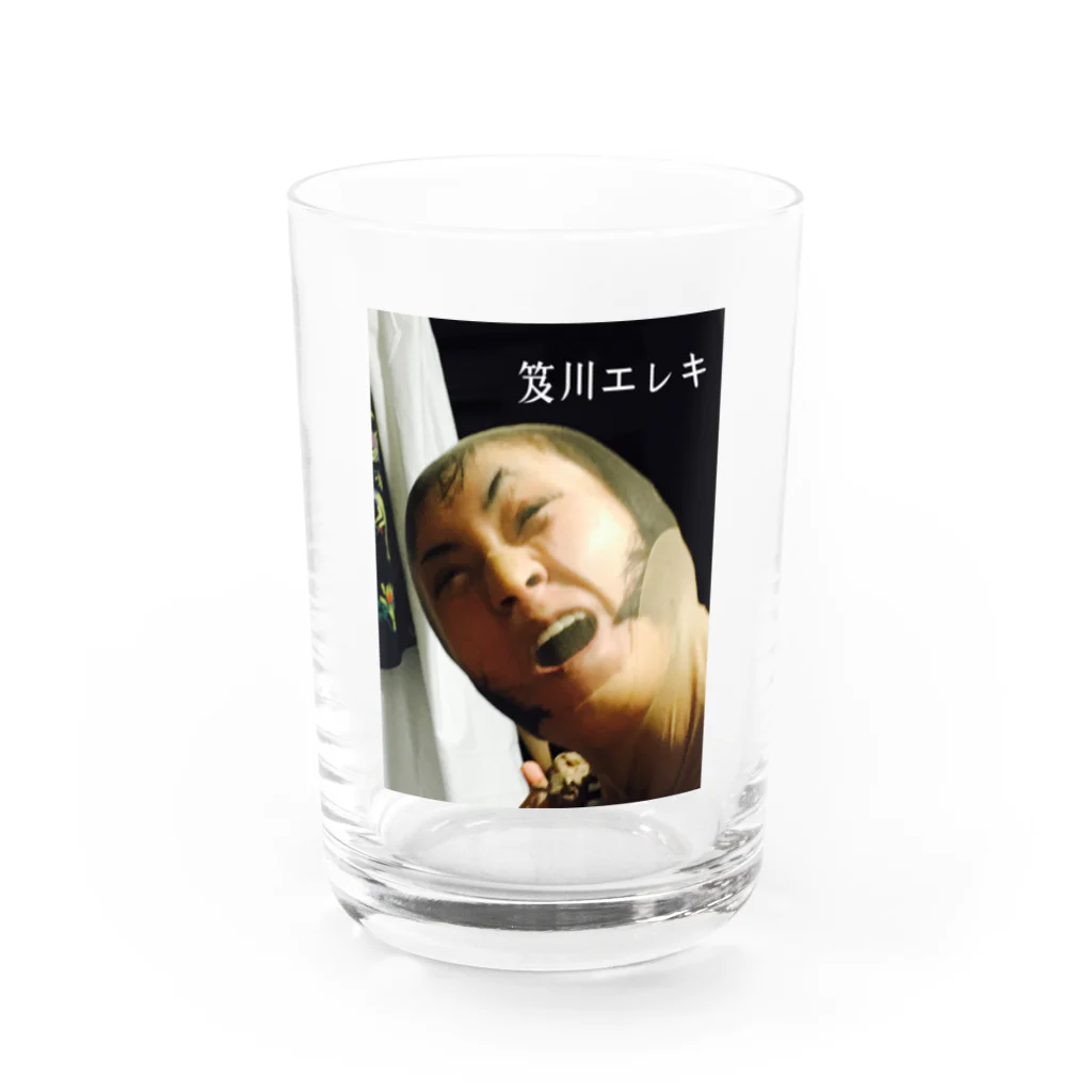 笈川エレキのストッキング捨てる前に Water Glass :front