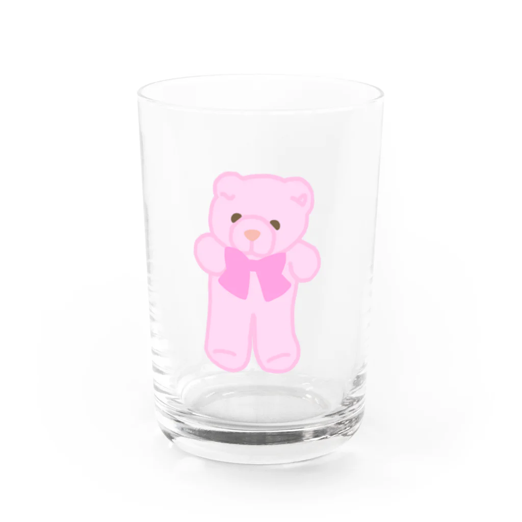 (:˒ꇤ[桃饅頭🎀]のドルトン(イラスト) Water Glass :front