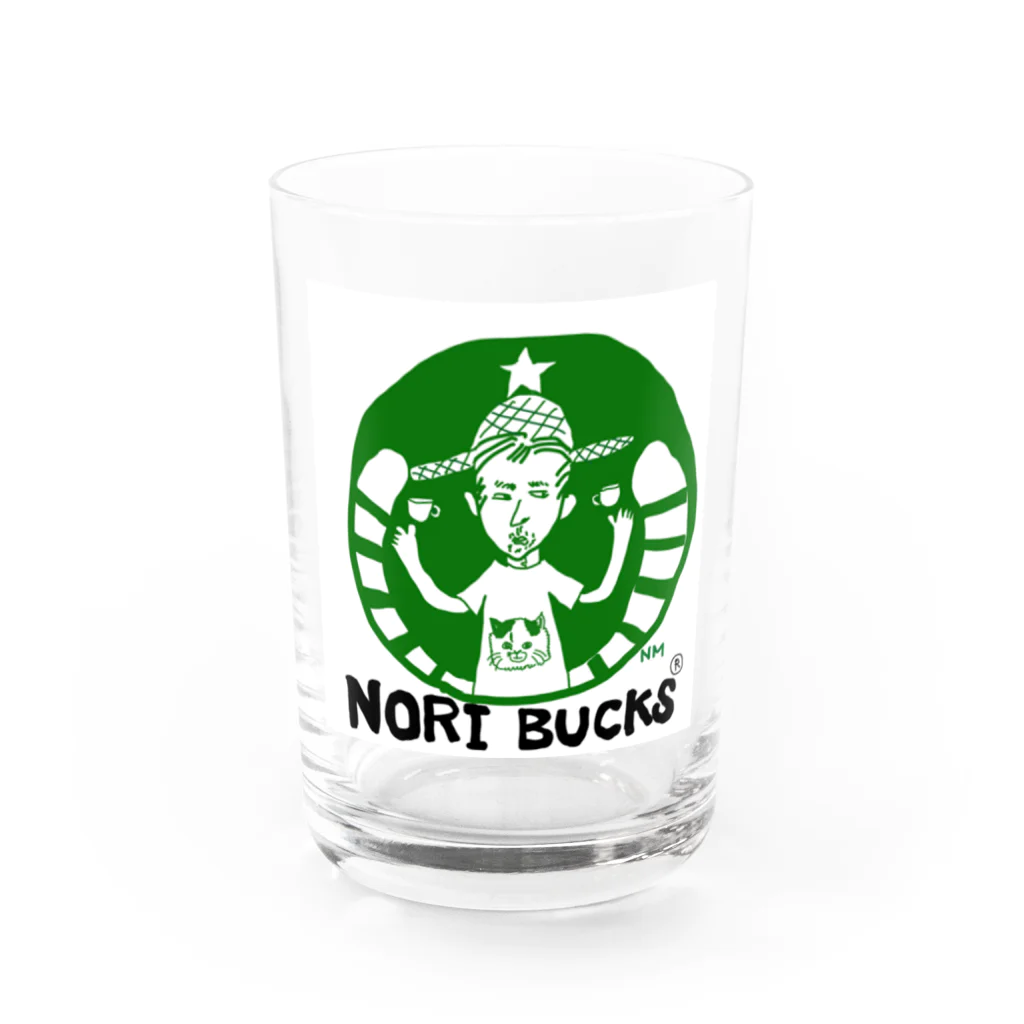 chill_laundryのNORIBUCKS tee Water Glass :front