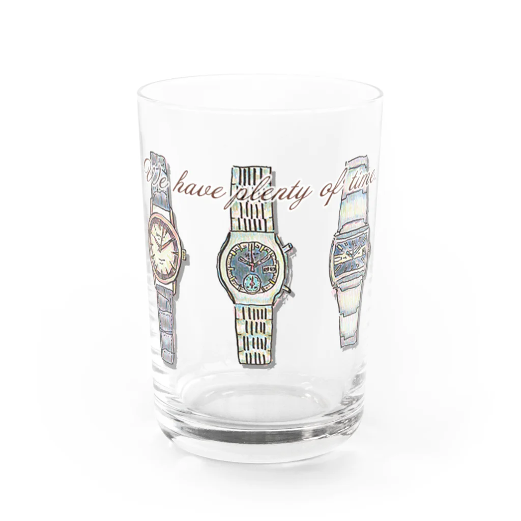 ブルーウォッチのWatch×3 Water Glass :front