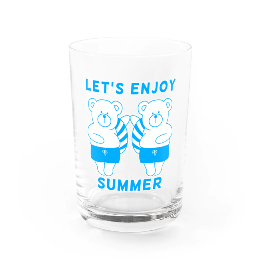  Millefy's shopのLET'S ENJOY SUMMER Water Glass :front