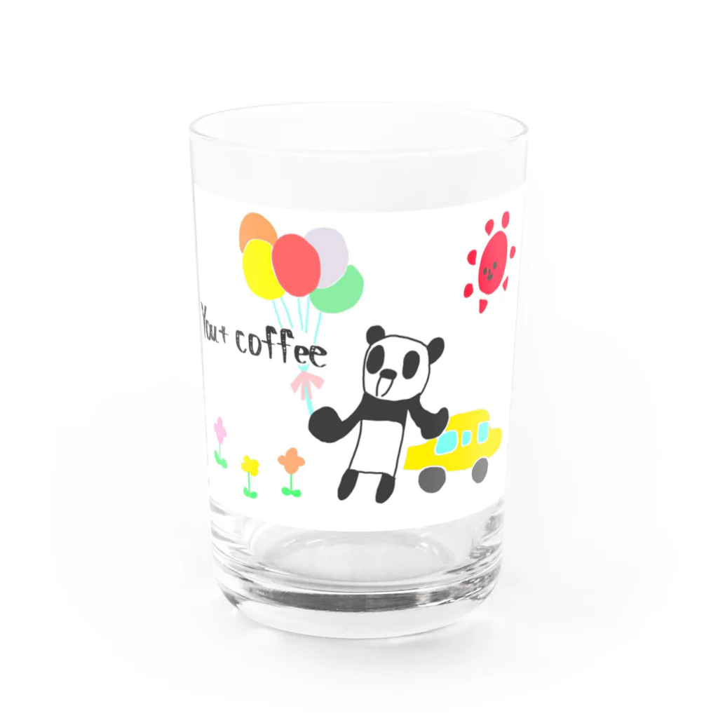 You+CoffeeのYou+Coffeeグッズ Water Glass :front