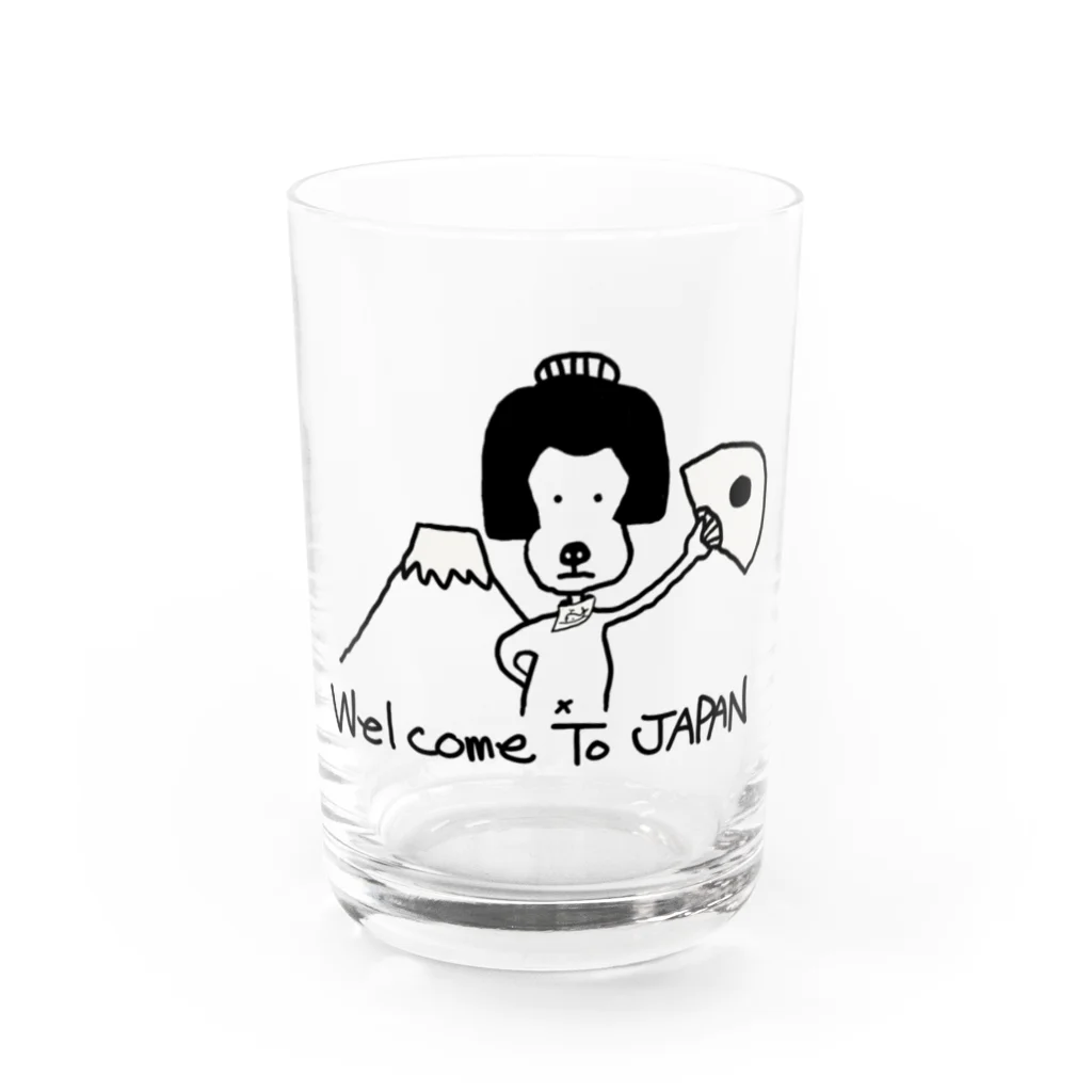 プロテウスのWelcome to Japan Water Glass :front