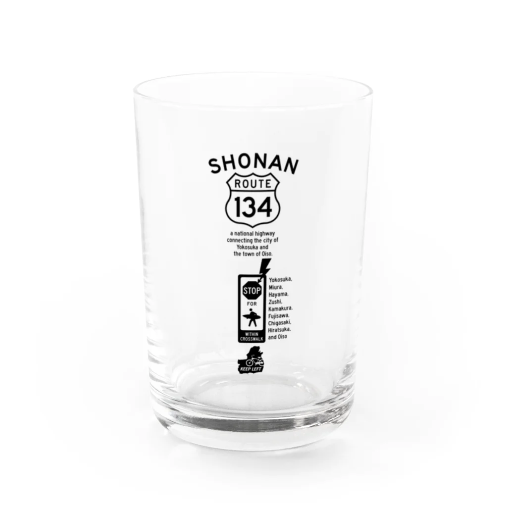 boldandnewのR134_No.001_BK Water Glass :front