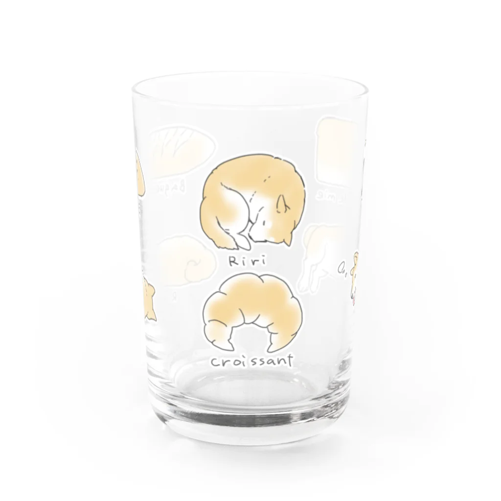 うさぎ王子のしもべのベーカ リリさん Water Glass :front