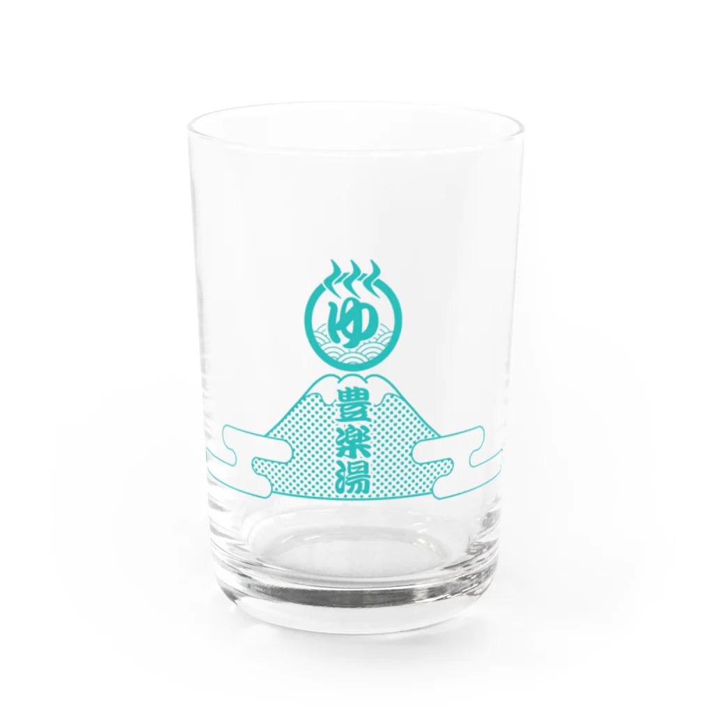 ｍｇｗｉの豊楽湯 Water Glass :front