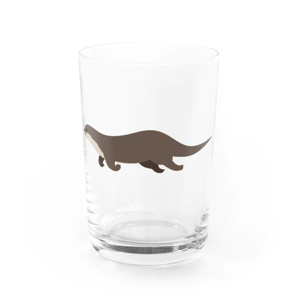 海の仲間たちオフィシャルSTOREのコツメカワウソグッズ Water Glass :front