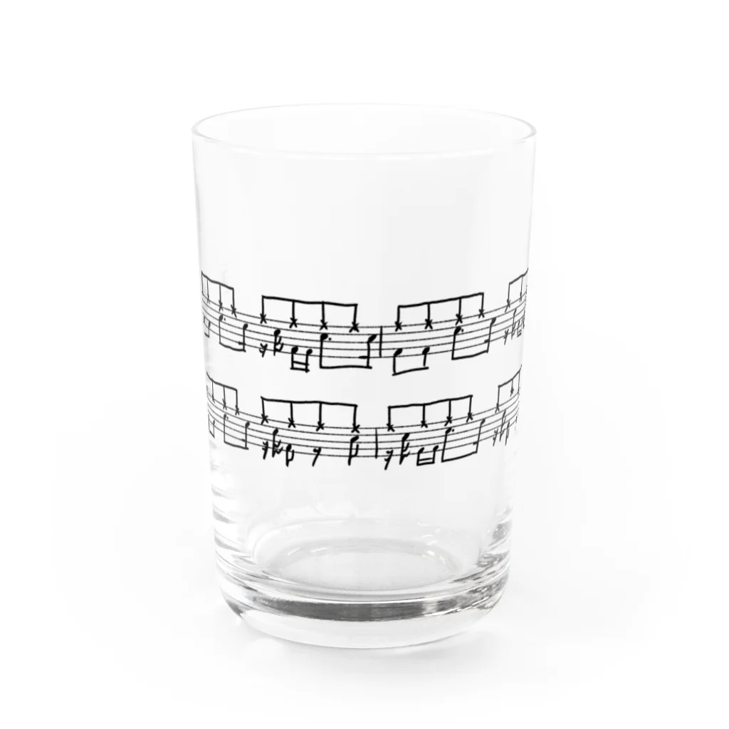 さくあに屋のAmen Break Water Glass :front